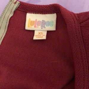 Raspberry Amelia style LuLaRoe dress